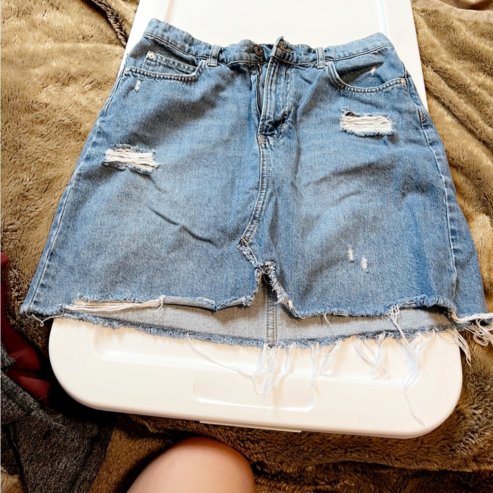 Free people Womens Jean skirt size: 30